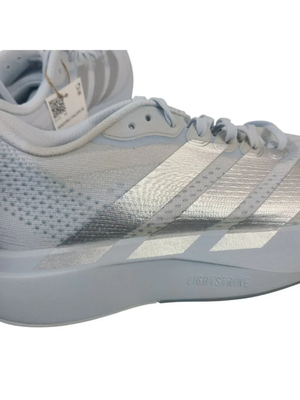 NEW Adidas Adizero Pacer W Women's Running Shoes US 10.5 Blue/Silver